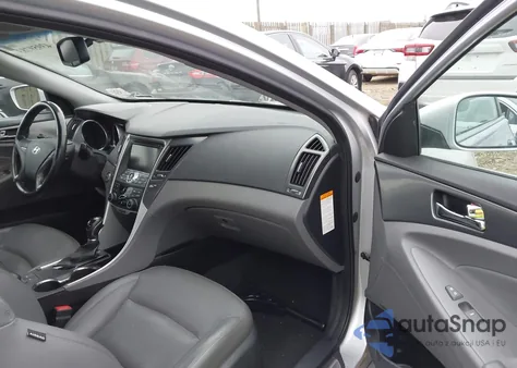 2013 Hyundai Sonata Hybrid Limited from USA, damaged, VIN KMHEC4A47DA100436